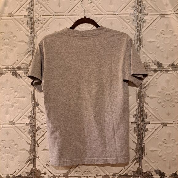 Adidas Grey Classic Short Sleeve Minimalist Tee Sz S - Picture 3 of 8